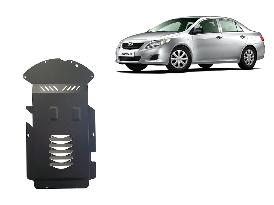 Proteção inferior em aço do catalisador | Toyota Corolla (2007-2012) - 2