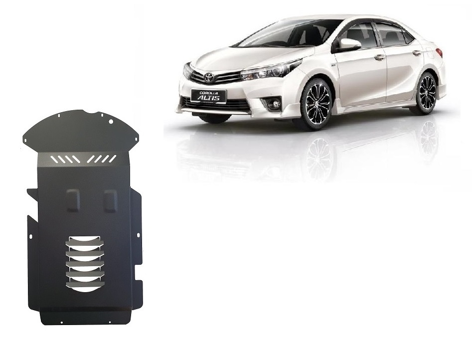 Skid plate Steel Catalytic converter | Toyota Corolla (2013-2018) - 2