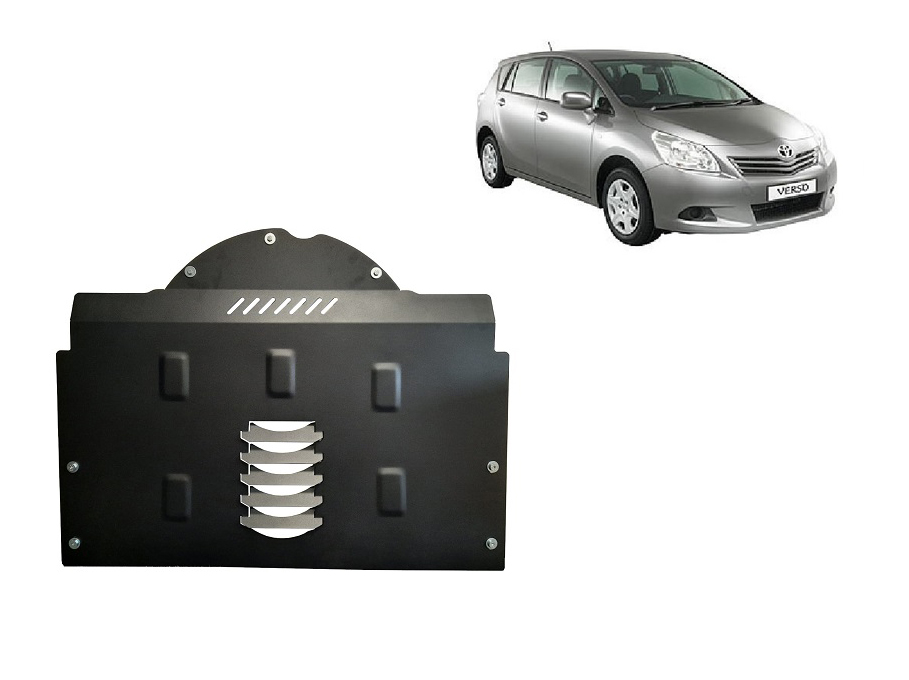 Skid plate Steel Catalytic converter | Toyota Corolla Verso (2002-2008) - 2