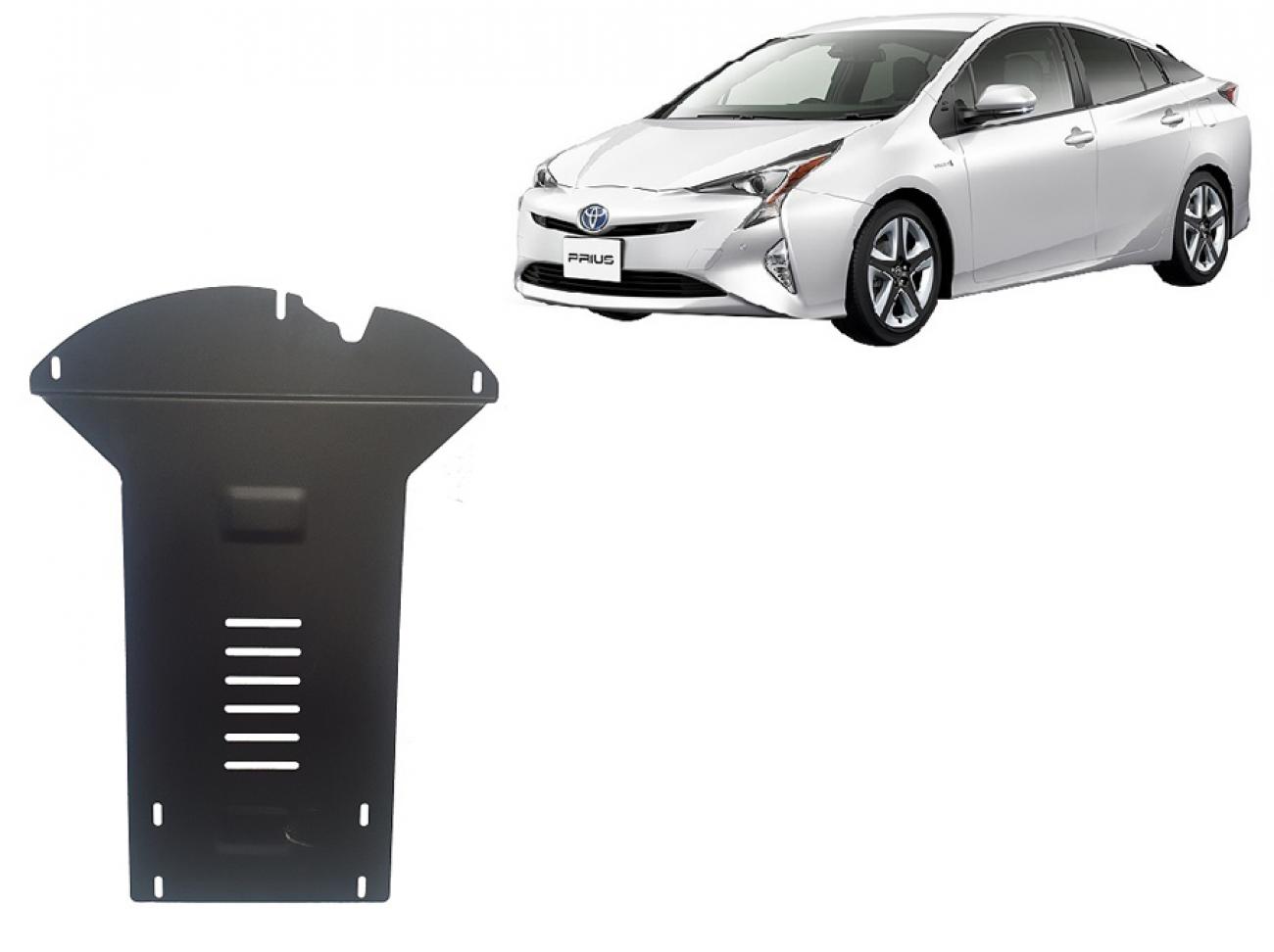 Skid plate Steel Catalytic converter | Toyota Prius (2016-2022) - 2