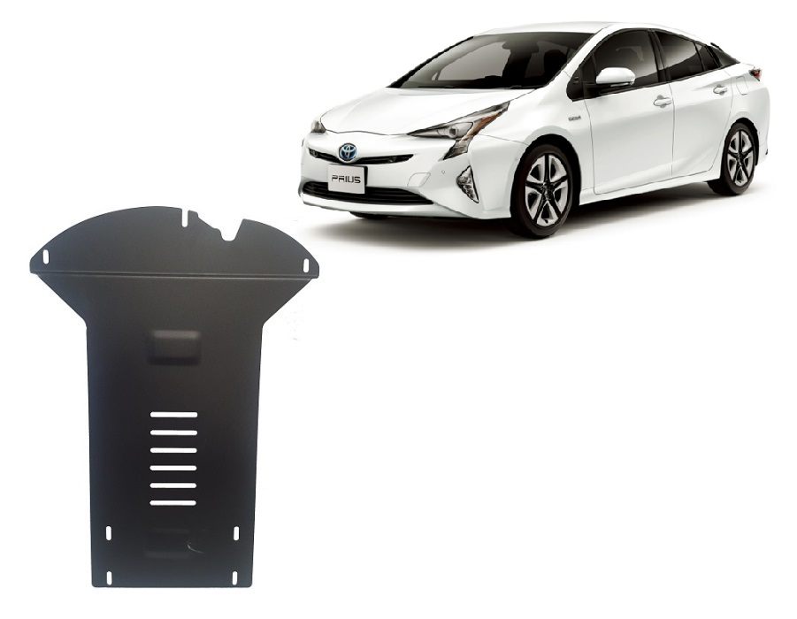 Stalen beschermplaat katalysator | Toyota Prius (2016-2022) - 2