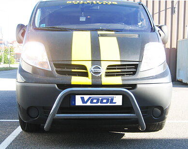 SMALLER Bullbar - Nissan Primastar 2007-2014