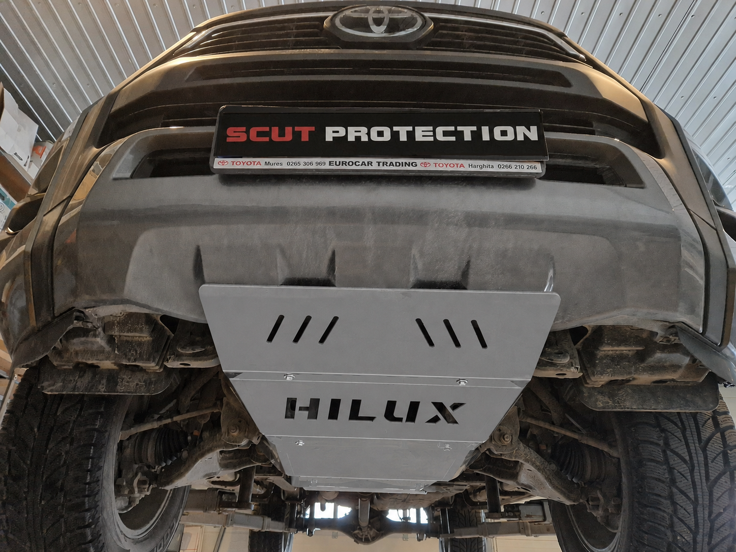 Aluminium-Unterfahrschutz Kühler | Toyota Hilux Invincible (2021-2026) - 7