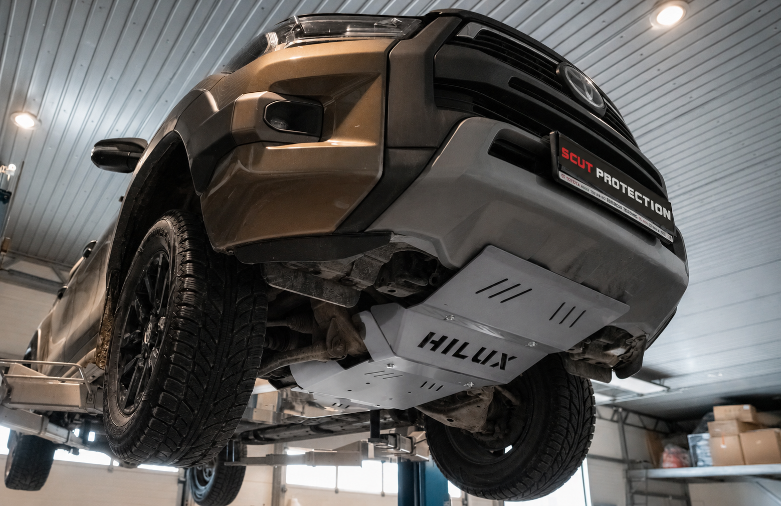 Aluminium-Unterfahrschutz Kühler | Toyota Hilux Invincible (2021-2026) - 6