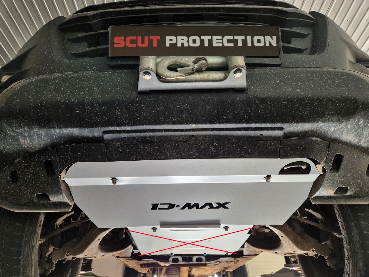 Proteção inferior do radiador em aço | Isuzu D-Max (2019-2026) - 12