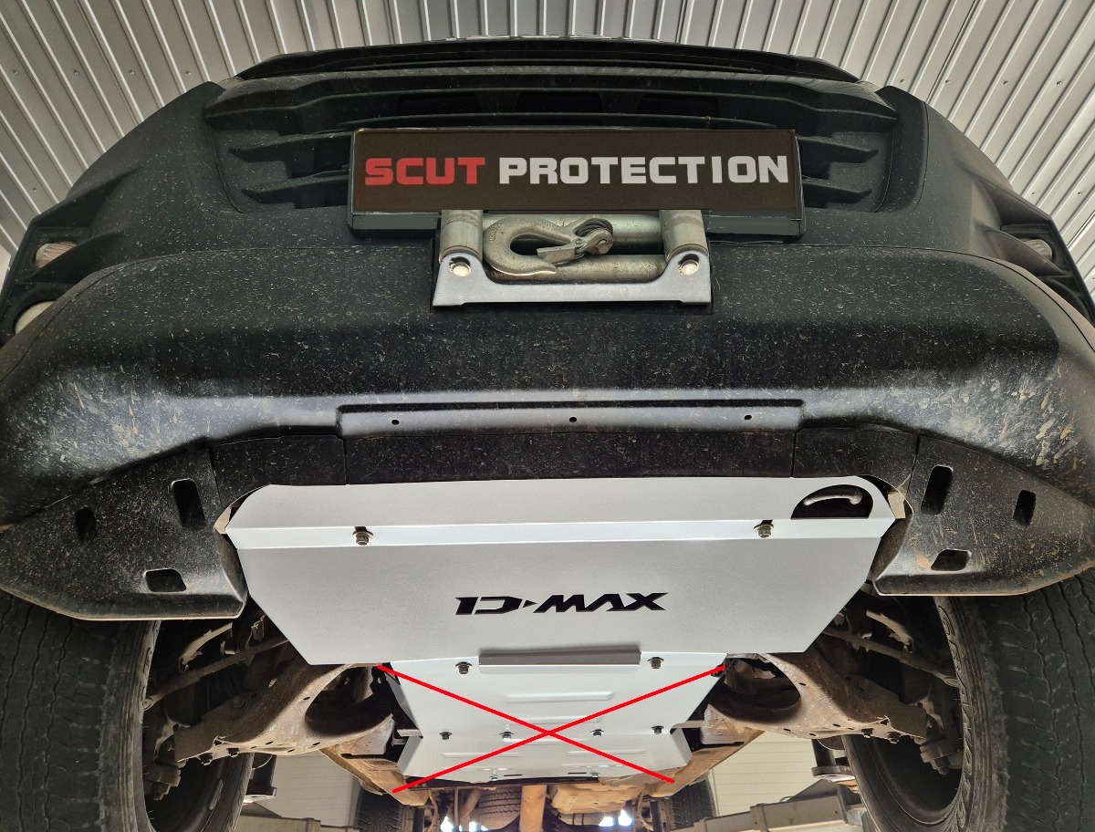 Proteção inferior do radiador em aço | Isuzu D-Max (2019-2026) - 13