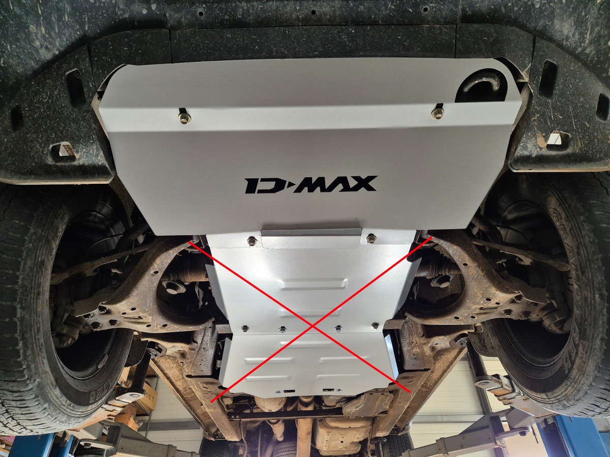 Proteção inferior do radiador em aço | Isuzu D-Max (2019-2026) - 9