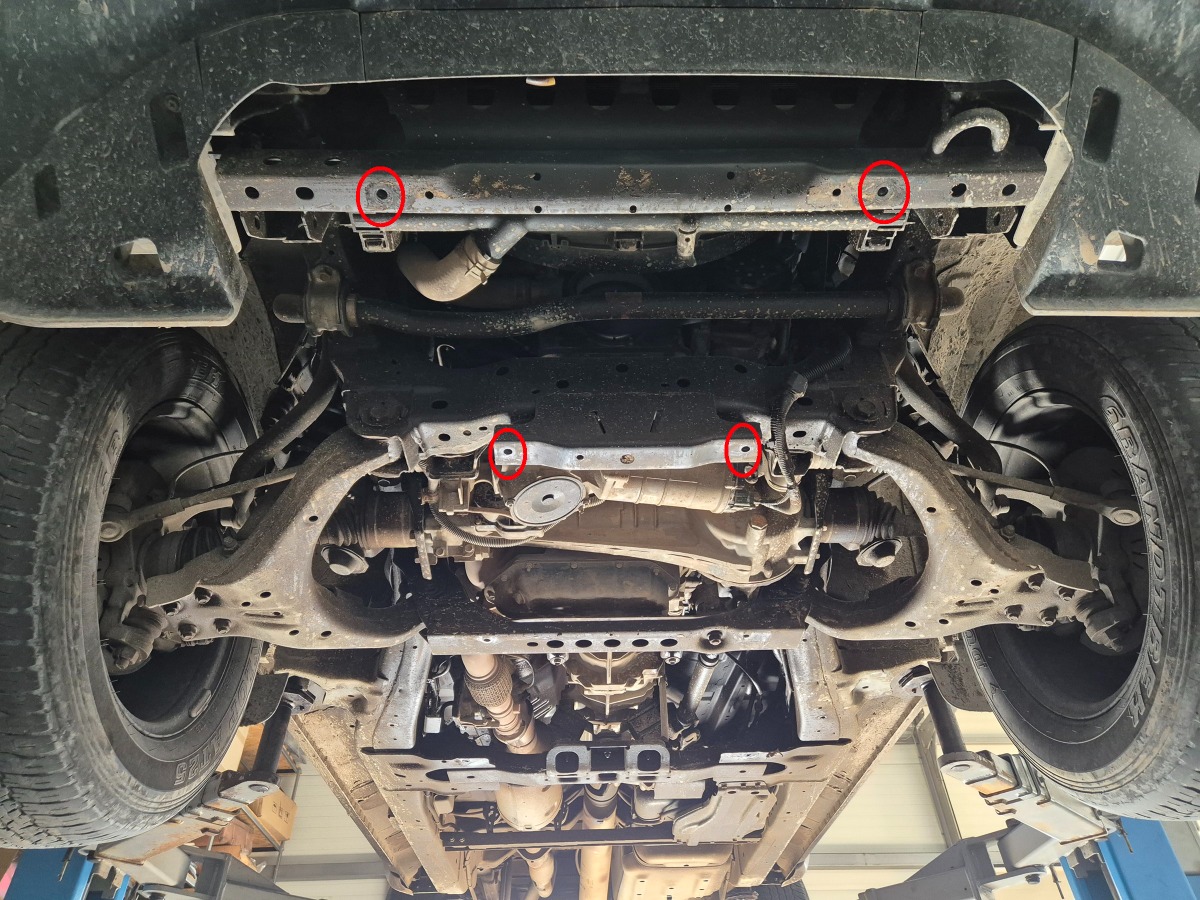 Proteção inferior do radiador em aço | Isuzu D-Max (2019-2026) - 4
