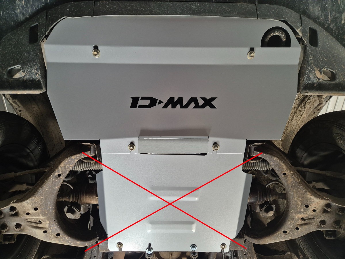 Proteção inferior do radiador em aço | Isuzu D-Max (2019-2026) - 7