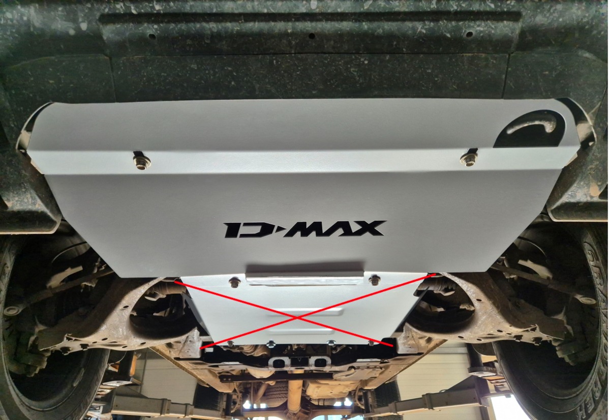 Proteção inferior do radiador em aço | Isuzu D-Max (2019-2026) - 8