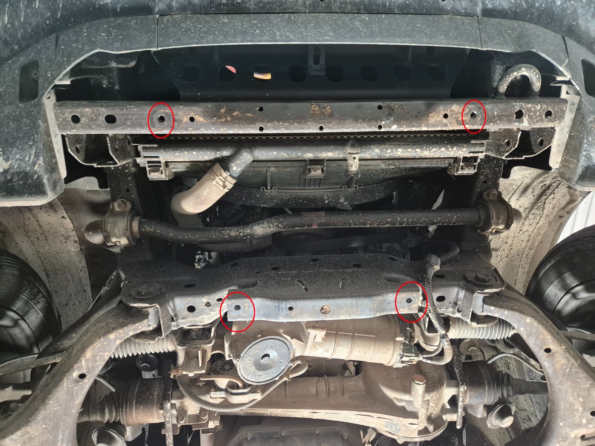Proteção inferior do radiador em aço | Isuzu D-Max (2019-2026) - 5