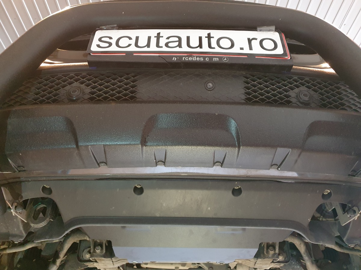 Protezione inferiore radiatore in acciaio | Mercedes X-Class W470 (2017-2020) - 7