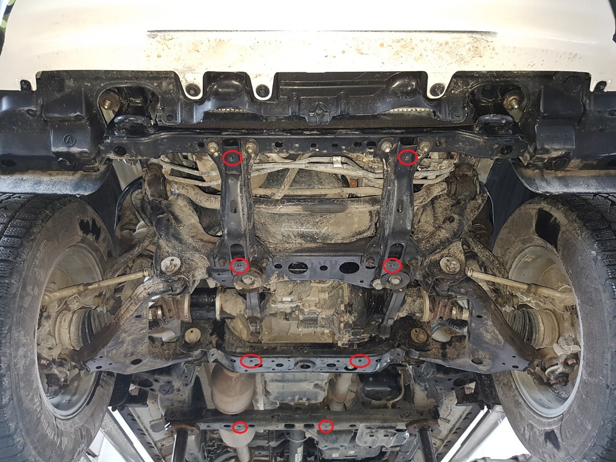Protezione inferiore radiatore in acciaio | Toyota Hilux (2016-2026) - 3