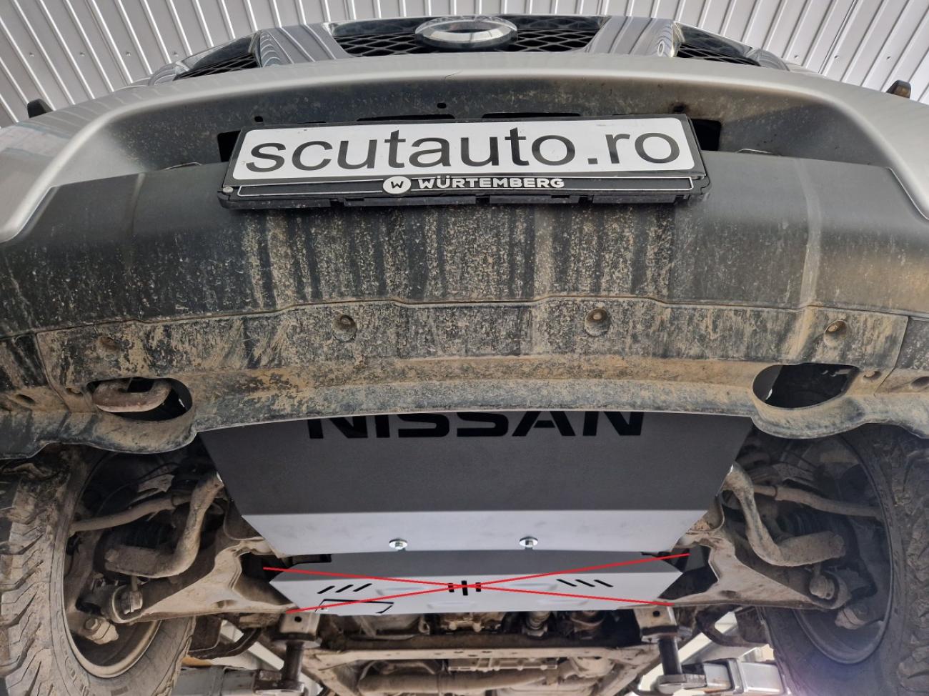 Pohjapanssari Teräs Radiatori | Nissan Navara D40 (2005-2015) - 4