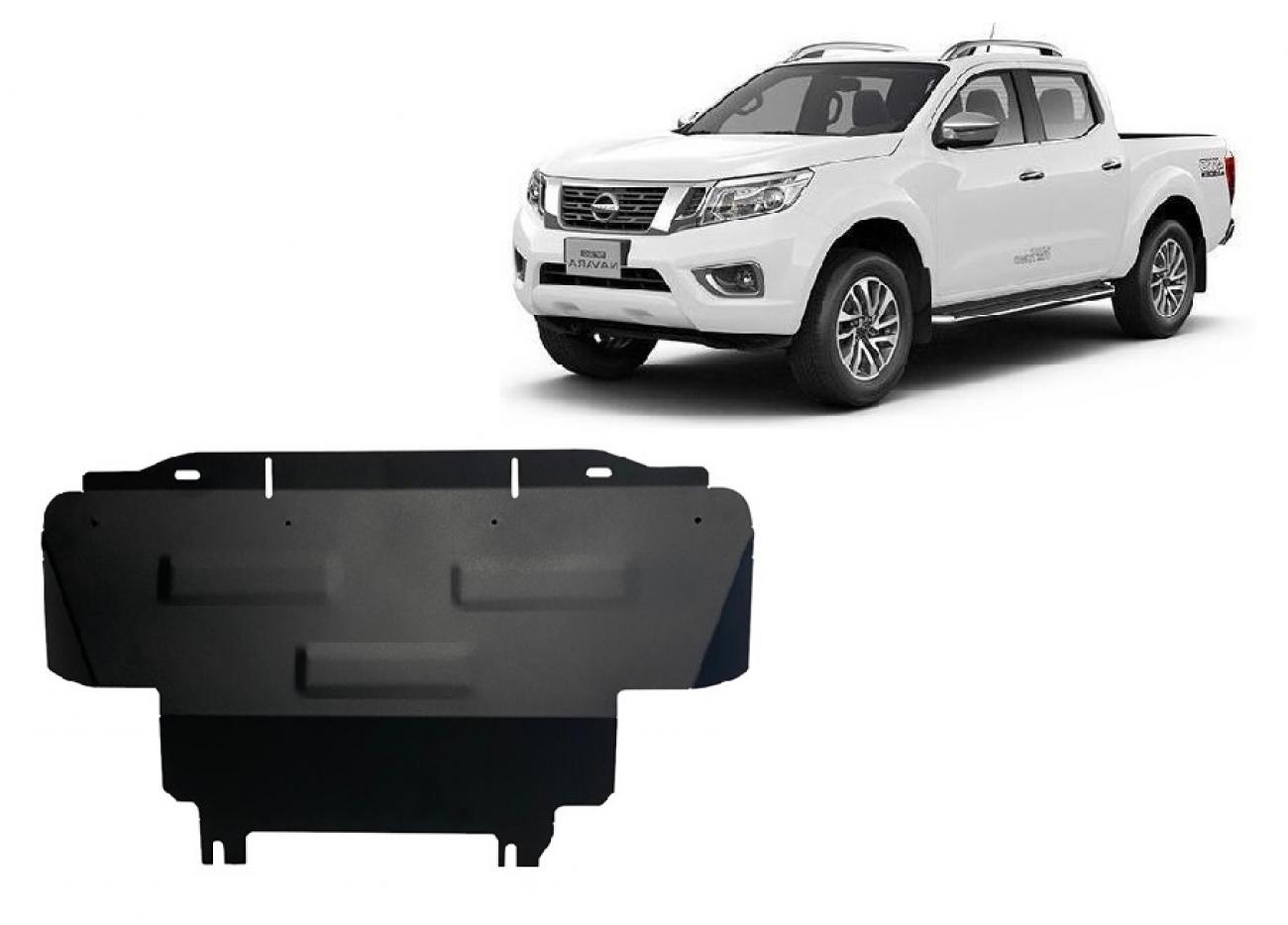 Hasplåt Stål Kylare | Nissan Navara NP300 - D23 (2015-2021) - 2