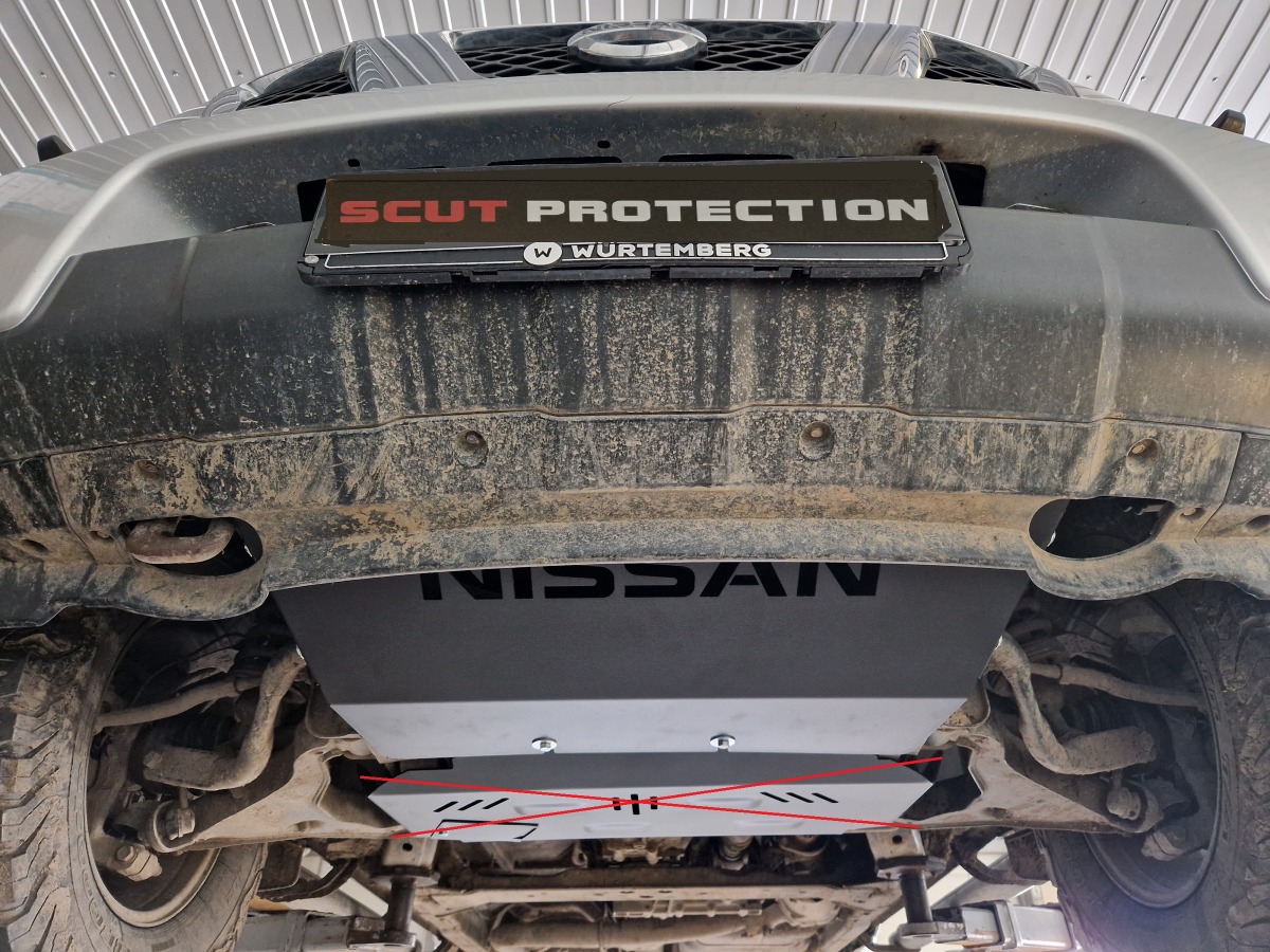 Proteção inferior do radiador em aço | Nissan Pathfinder (2005-2015) - 10