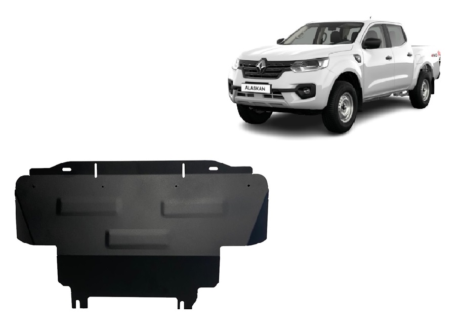 Protection inférieure de radiateur en acier | Renault Alaskan (2017-2026) - 2