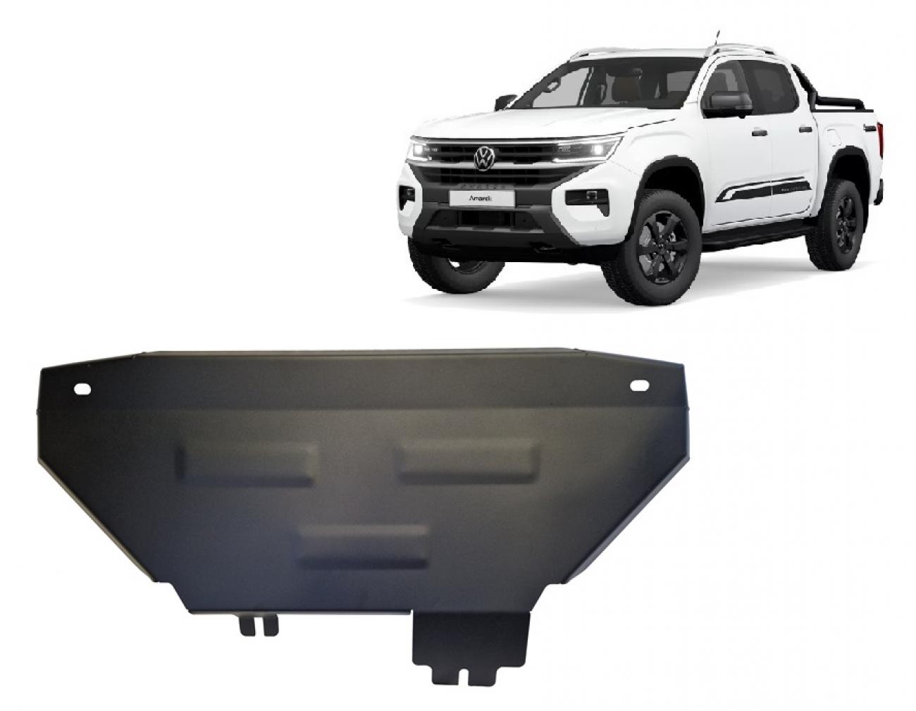 Hasplåt Stål Kylare | VW Amarok II (2022-2026) - 2