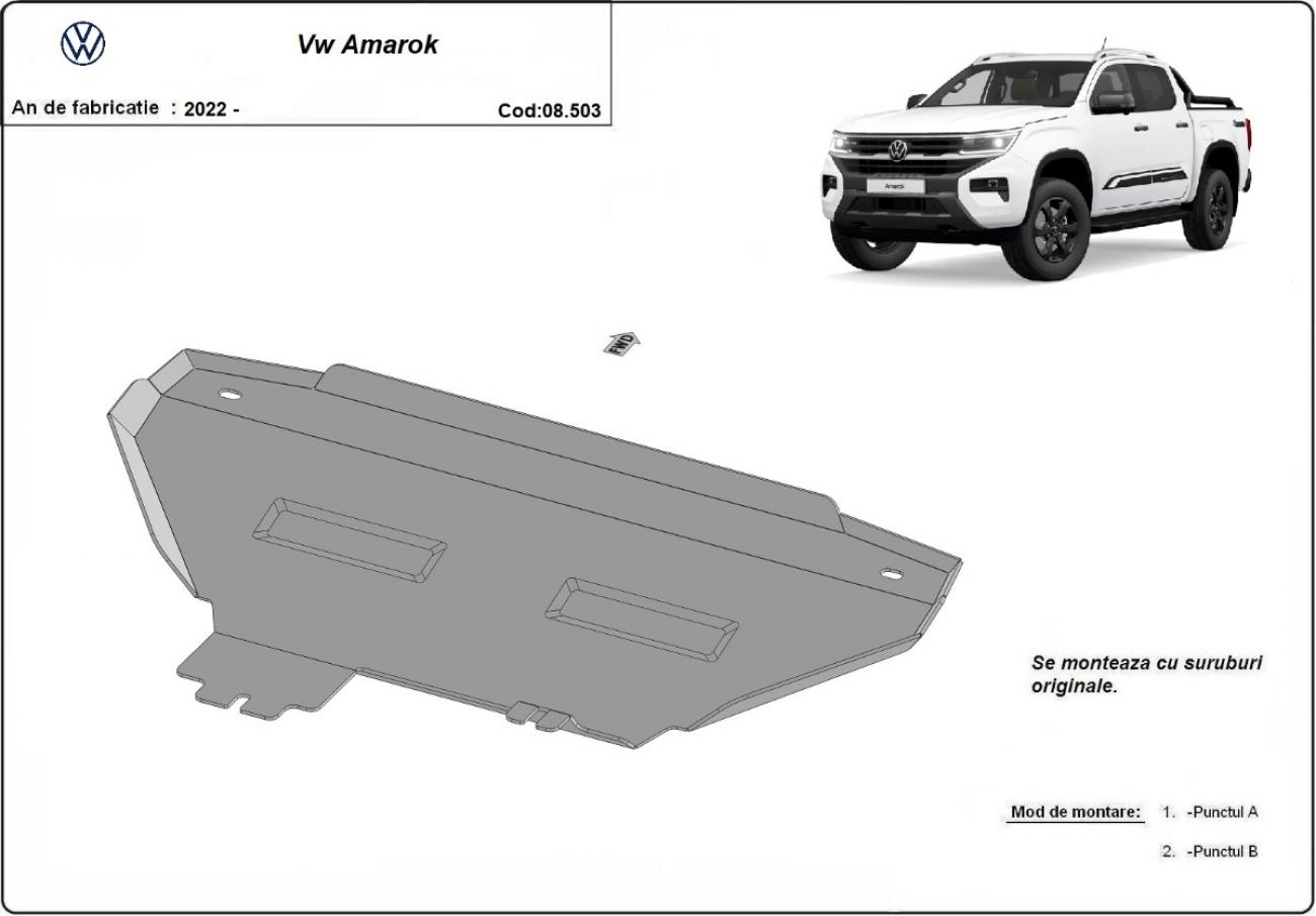 Hasplåt Stål Kylare | VW Amarok II (2022-2026) - 3