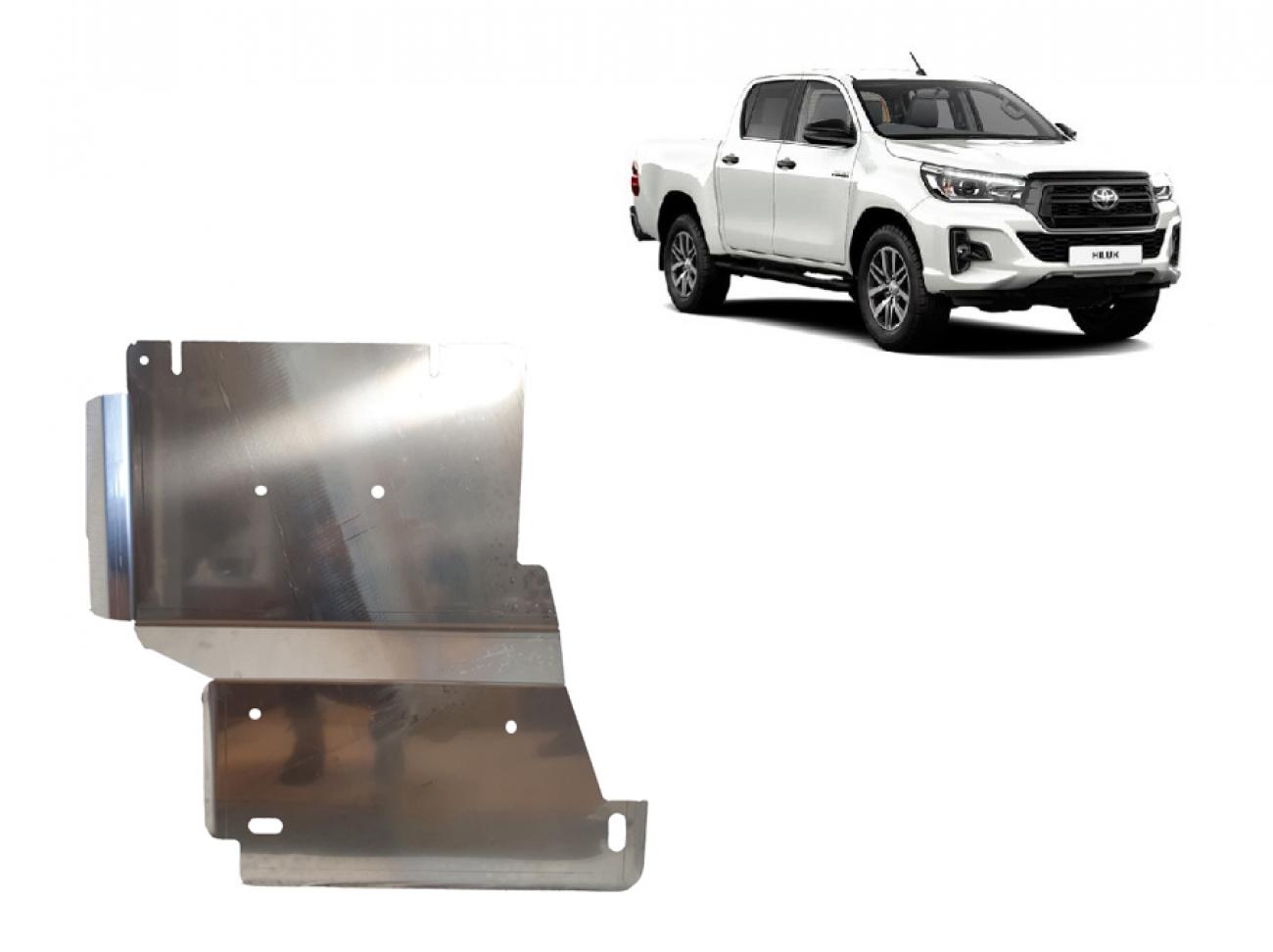 Skid plate Aluminium Differential | Toyota Hilux Invincible (2021-2026) - 2