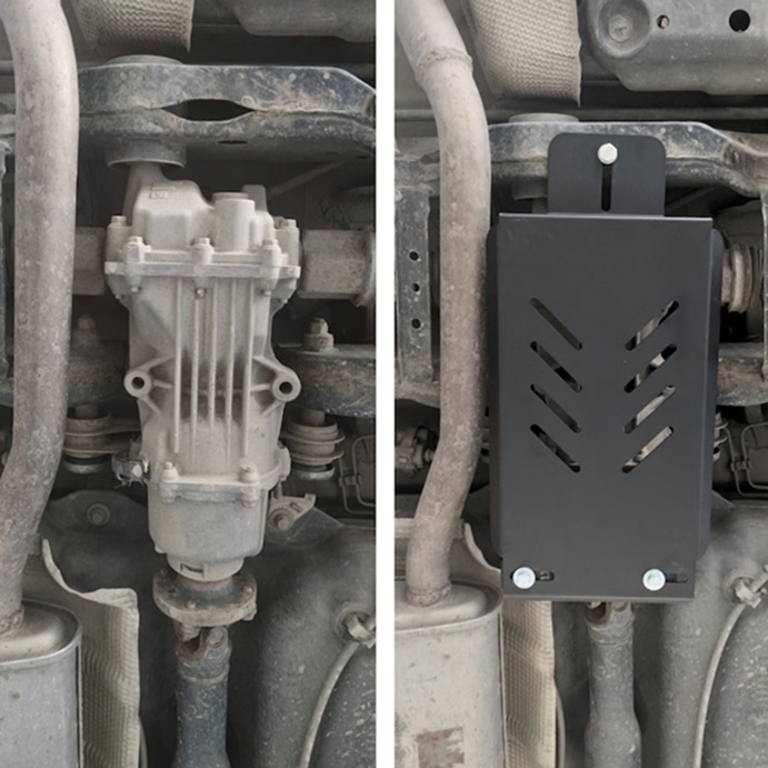Unterfahrschutz Stahl Hinten differential | Dacia Duster 4x4 (2014-2017) - 4