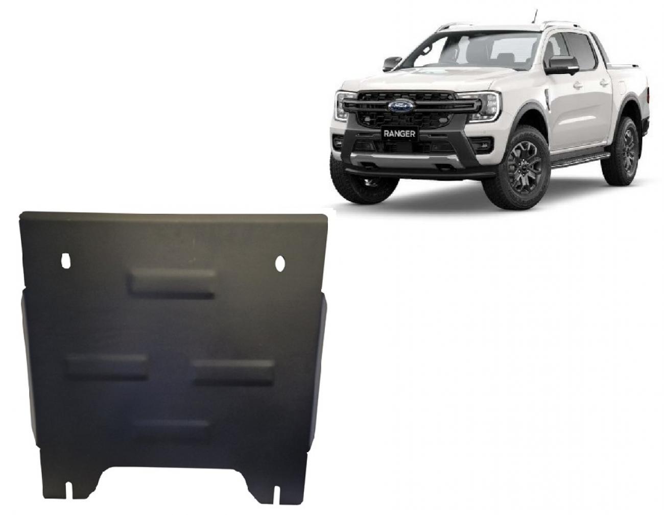 Hasplåt Stål Transferlåda | Ford Ranger (2023-2026) - 2