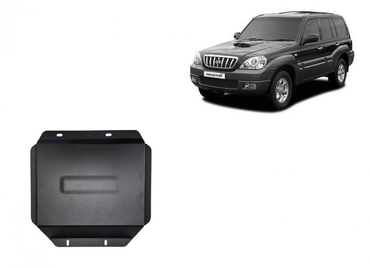 Hasplåt Stål Transferlåda | Hyundai Terracan (2001-2007) - 2