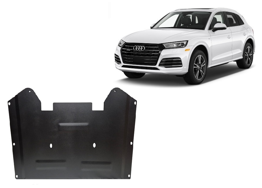 Skid plate Steel Transfer case | Audi Q5 (2017-2025) - 2