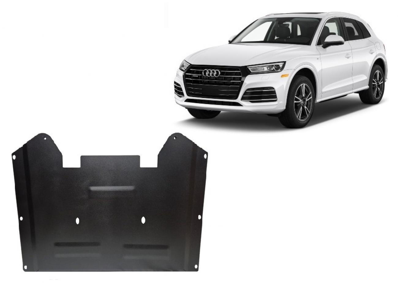 Skid plate Steel Transfer case | Audi Q5 (2017-2025) - 2