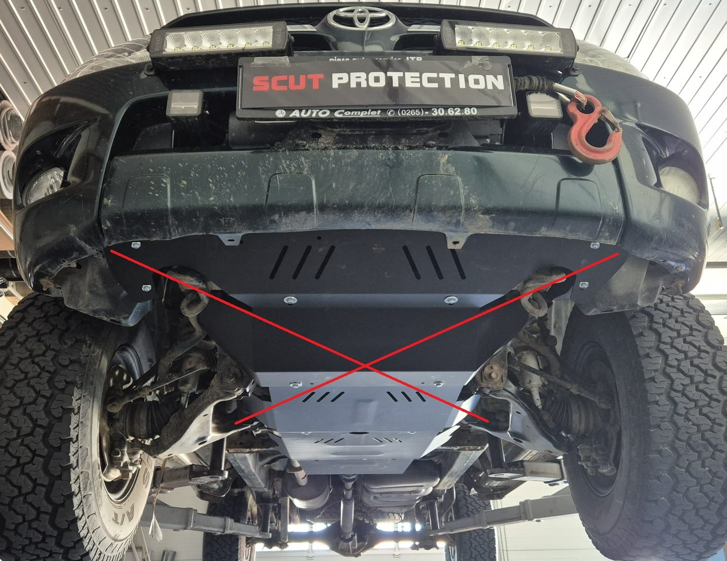 Stalen beschermplaat versnellingsbak | Toyota Hilux (2004-2015) - 6