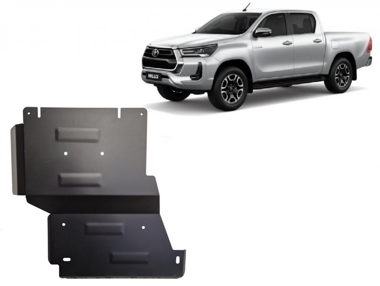 Pohjapanssari Teräs Differentiaali | Toyota Hilux Invincible (2021-2026) - 2