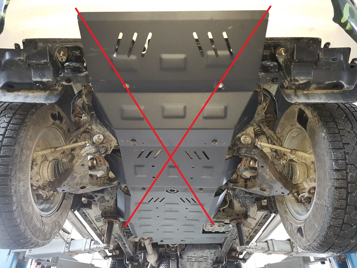 Proteção inferior Aço DPF | Toyota Hilux (2016-2021) - 5