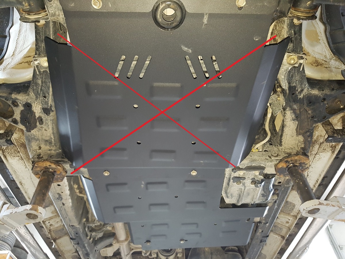 Proteção inferior Aço DPF | Toyota Hilux (2016-2021) - 4