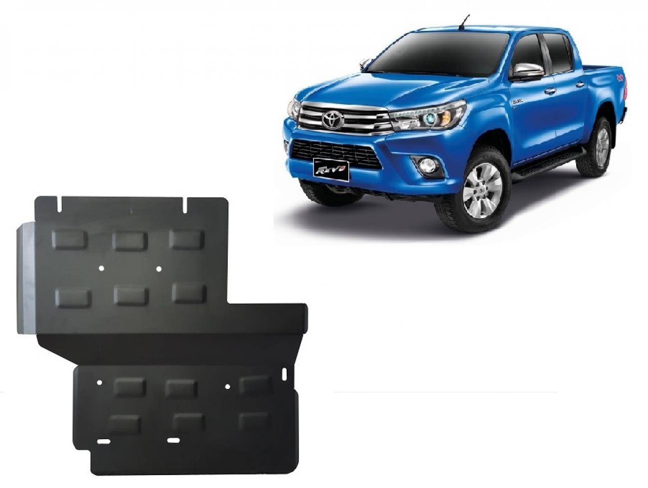 Pohjapanssari Teräs DPF | Toyota Hilux (2016-2021) - 2