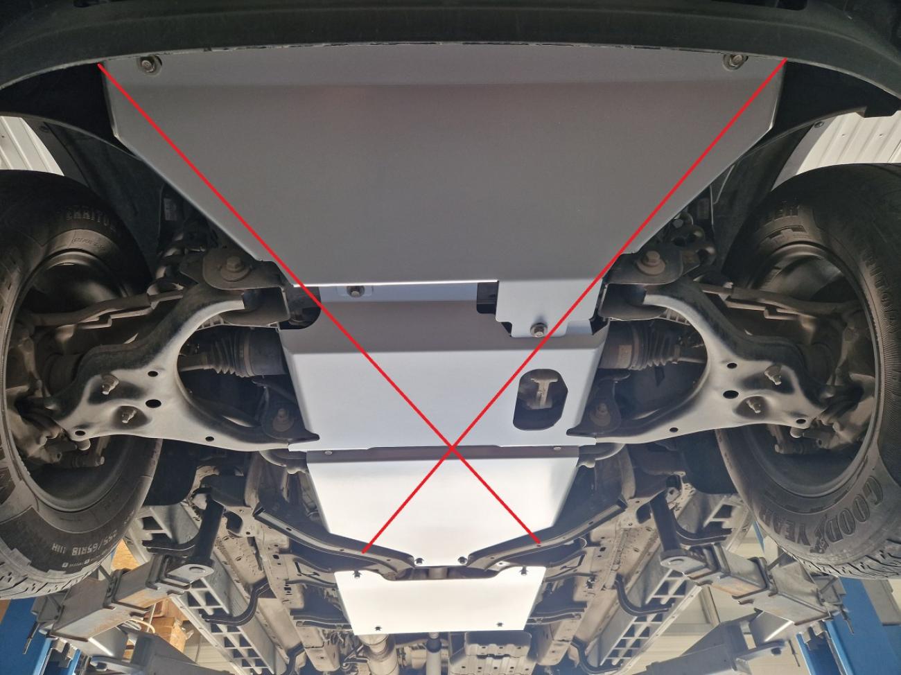 Skid plate Steel Transfer case | VW Amarok II (2022-2026) - 7