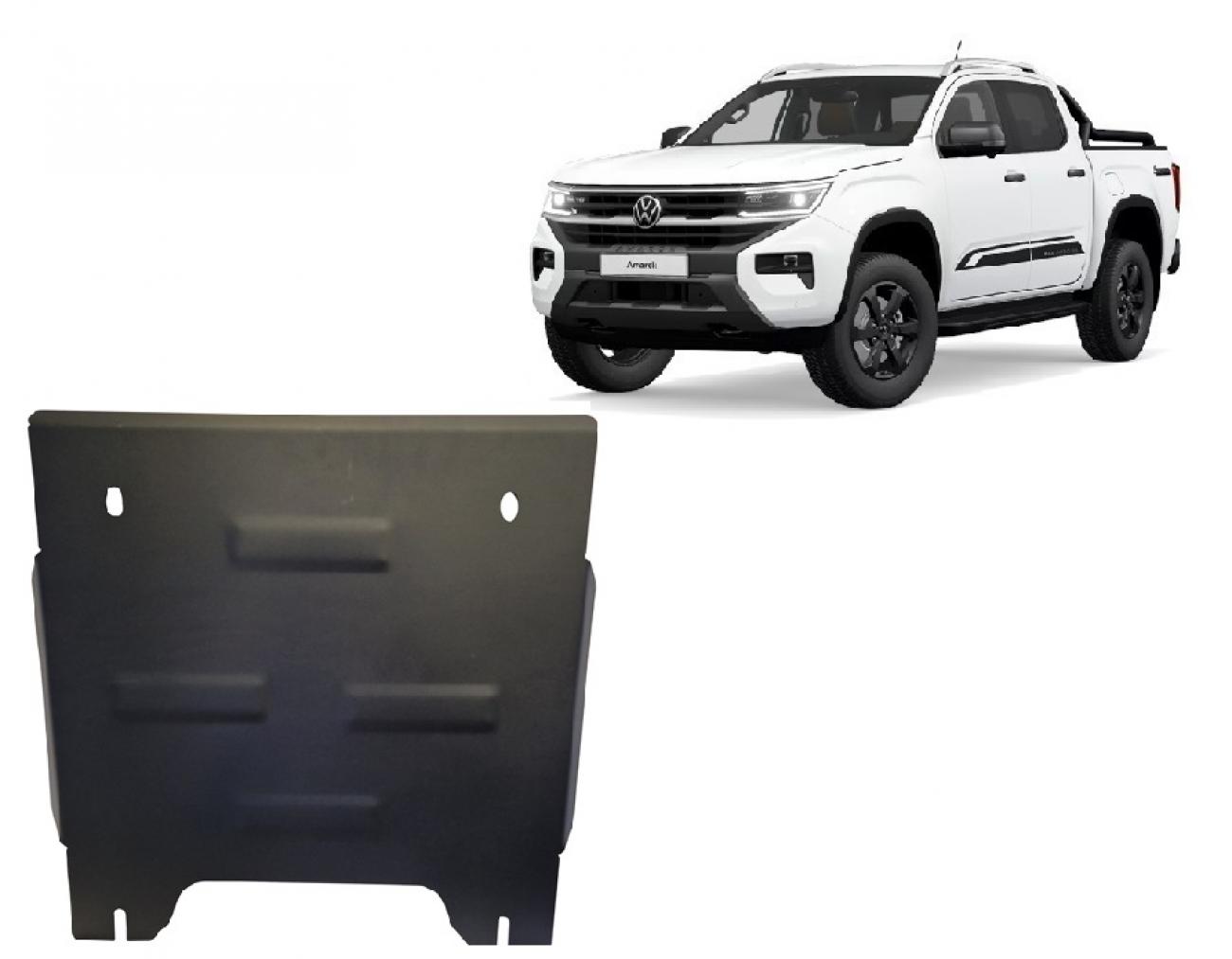 Skid plate Steel Transfer case | VW Amarok II (2022-2026) - 2