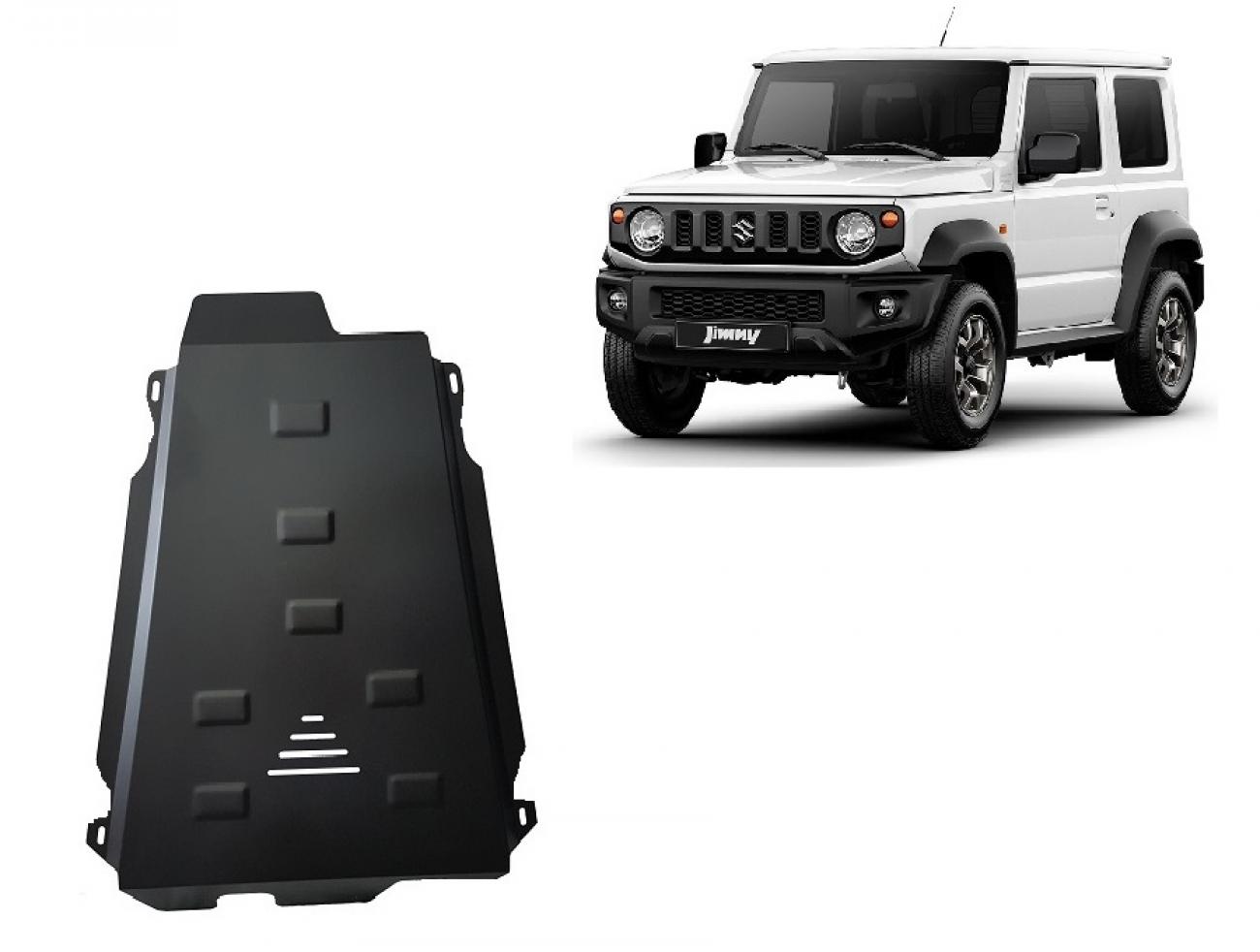 Hasplåt Stål Transferlåda | Suzuki Jimny - 3-door model (2018-2026) - 2