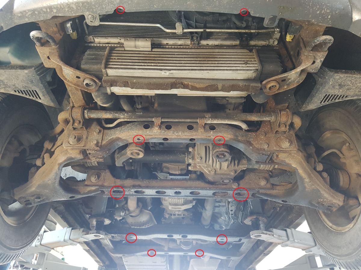 Protector inferior de acero Motor+ | Kia Sorento (2002-2006) - 4