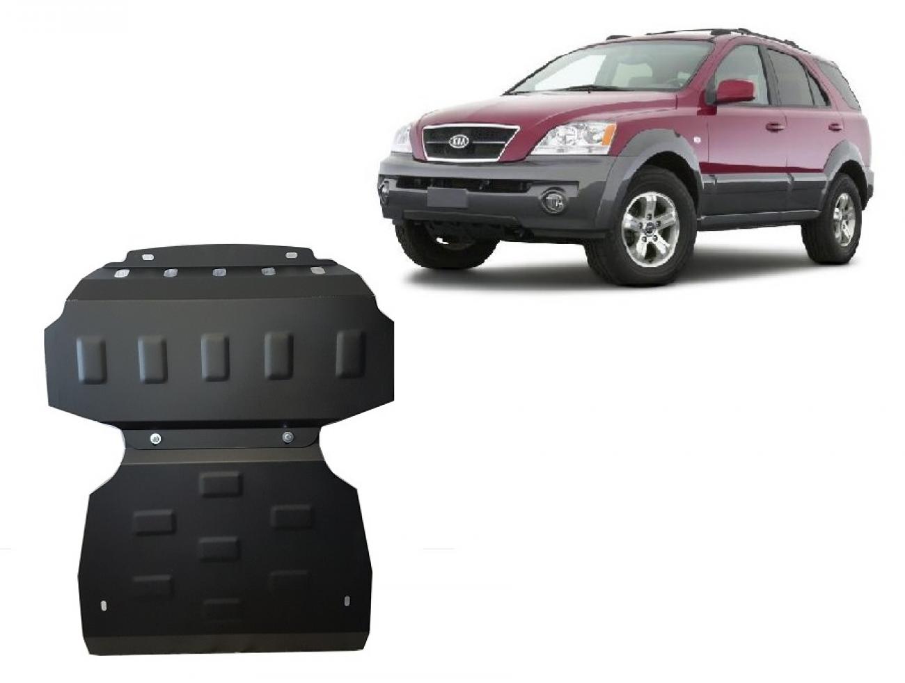 Pohjapanssari Teräs Moottori+ | Kia Sorento (2002-2006) - 2