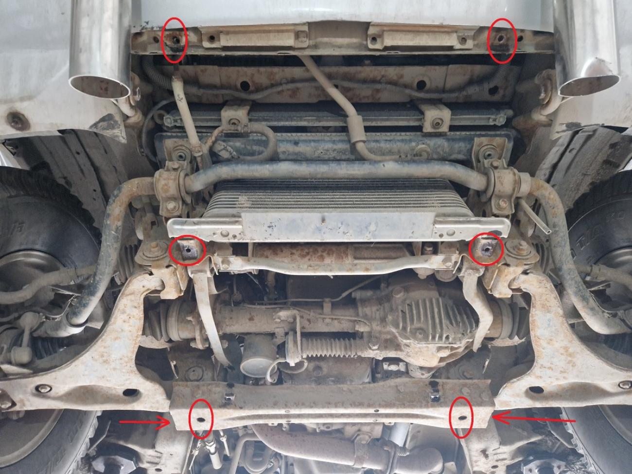 Pohjapanssari Teräs Moottori+ | Mitsubishi Pajero 3 (V60, V70) Vers. 2.0 (1999-2007) - 4