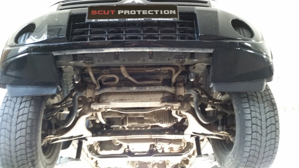 Proteção inferior em aço Motor+ | Mitsubishi Pajero 4 (V80, V90) (2007-2021) - 8