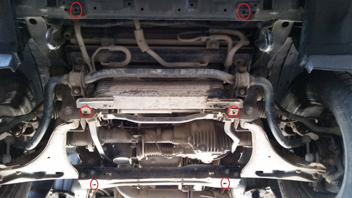 Proteção inferior em aço Motor+ | Mitsubishi Pajero 4 (V80, V90) (2007-2021) - 4
