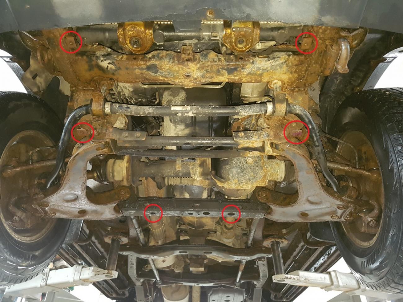 Bundplade Stål Motor+ | Mitsubishi Pajero Sport 1 (1998-2007) - 6