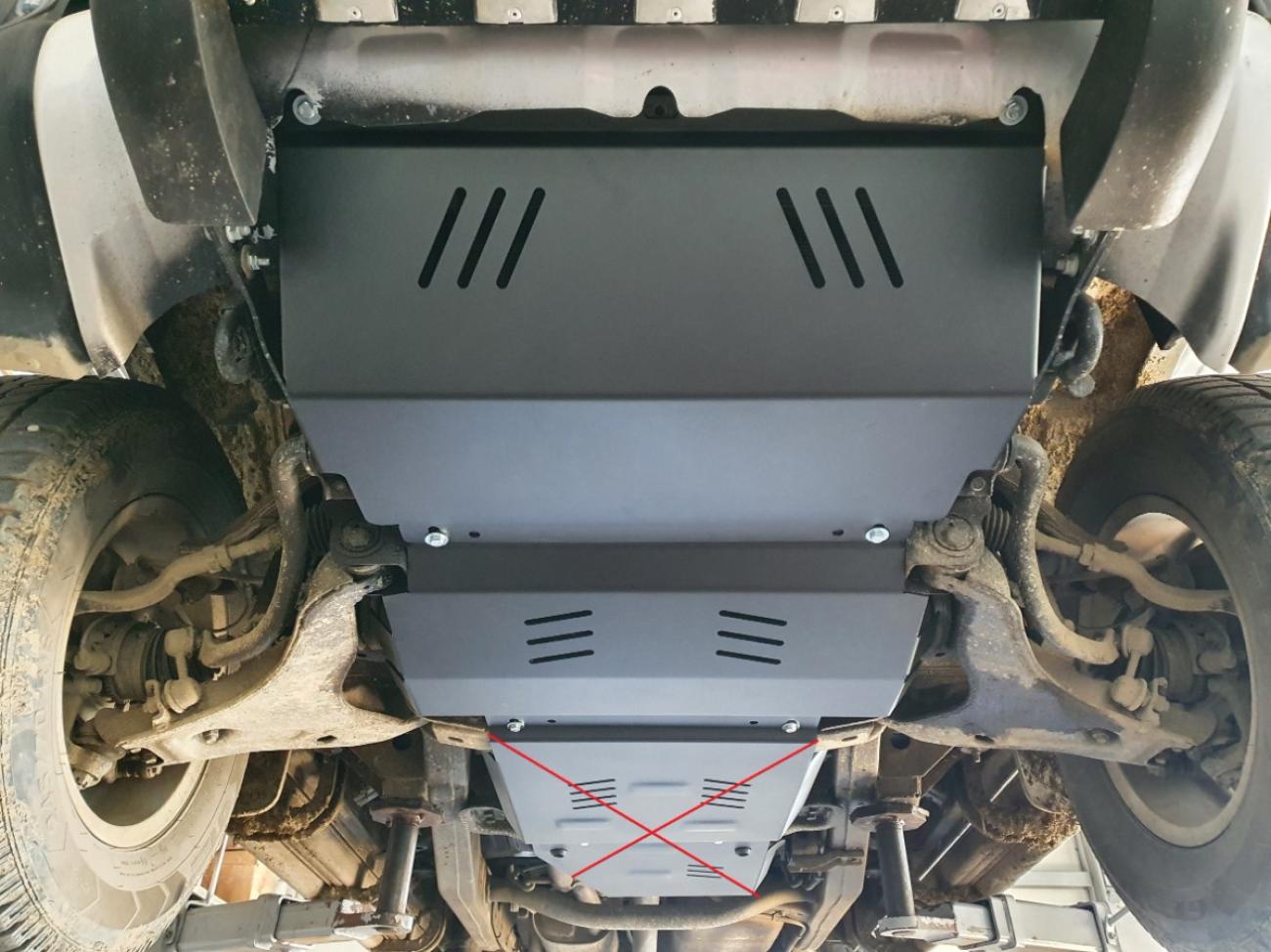 Pohjapanssari Teräs Moottori+ | Mitsubishi Pajero Sport 2 (2008-2016) - 6