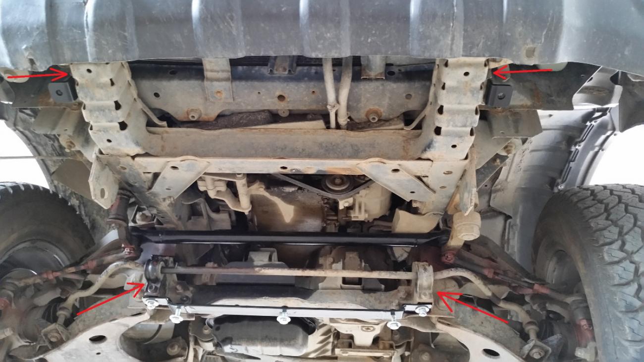 Skid plate Steel Engine+ | Nissan Navara D22 (1997-2004) - 4