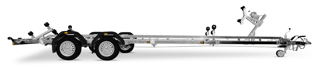 Brenderup Båttrailer Bromsad 24 fot 2500 kg - 2