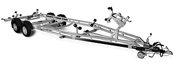 Brenderup Båttrailer Bromsad 24 fot 2500 kg