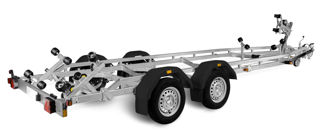Brenderup Båttrailer Bromsad 24 fot 2500 kg - 3