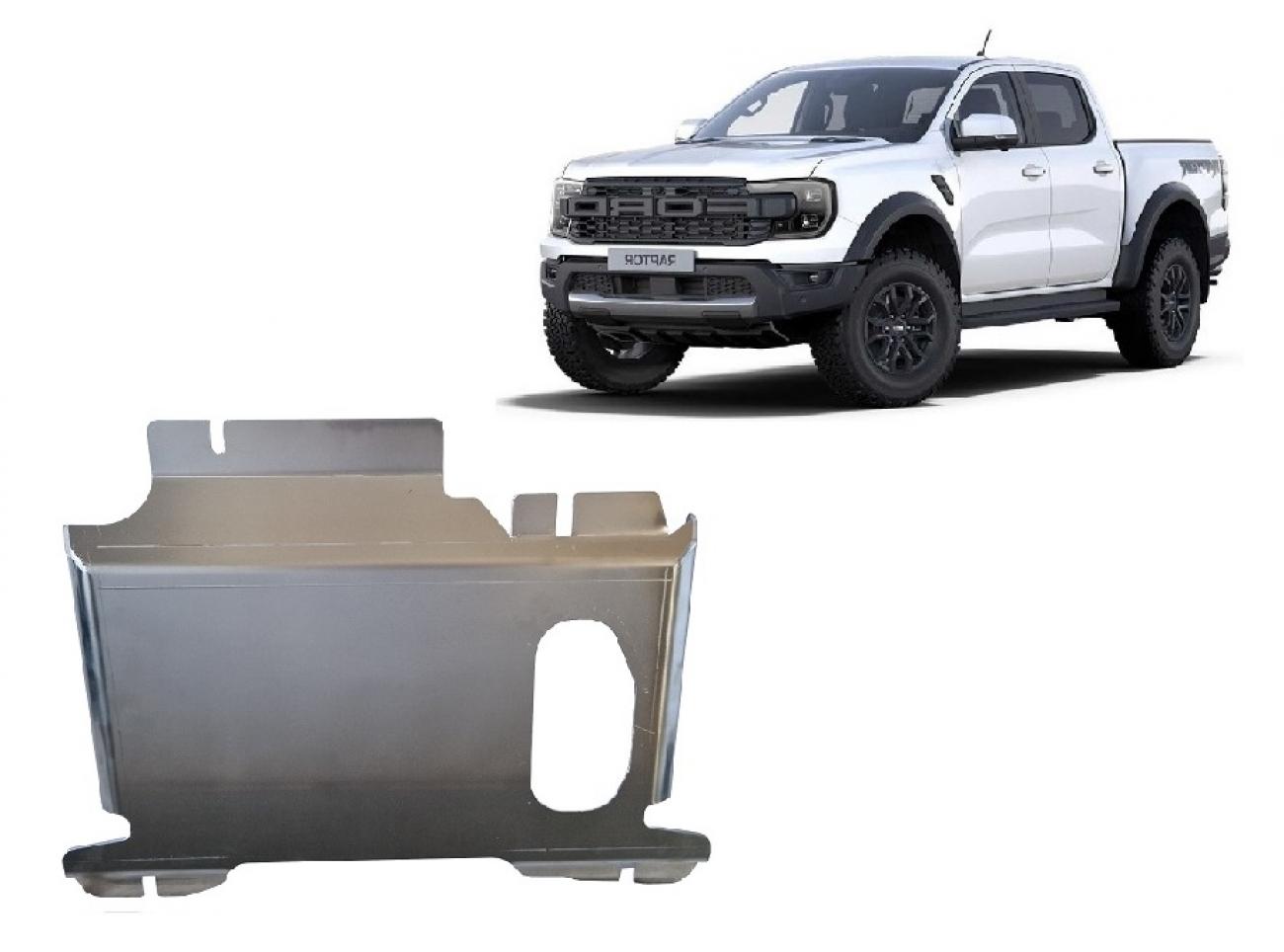 Pohjapanssari Aluminium Moottori+ | Ford Ranger Raptor (2023-2026) - 2