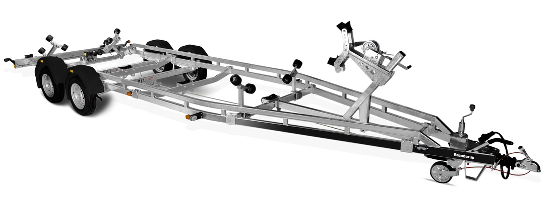 Brenderup Båttrailer Bromsad 24 fot 2000 kg
